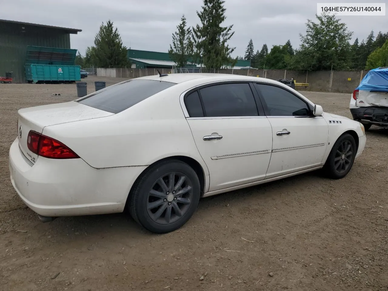 2006 Buick Lucerne Cxs VIN: 1G4HE57Y26U140044 Lot: 61341674