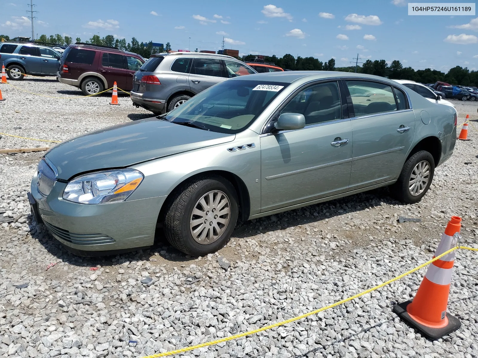 2006 Buick Lucerne Cx VIN: 1G4HP57246U161189 Lot: 62478534