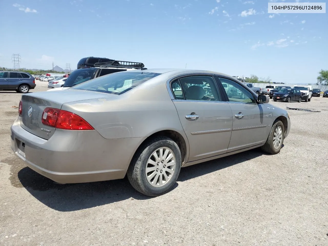 2006 Buick Lucerne Cx VIN: 1G4HP57296U124896 Lot: 62834674