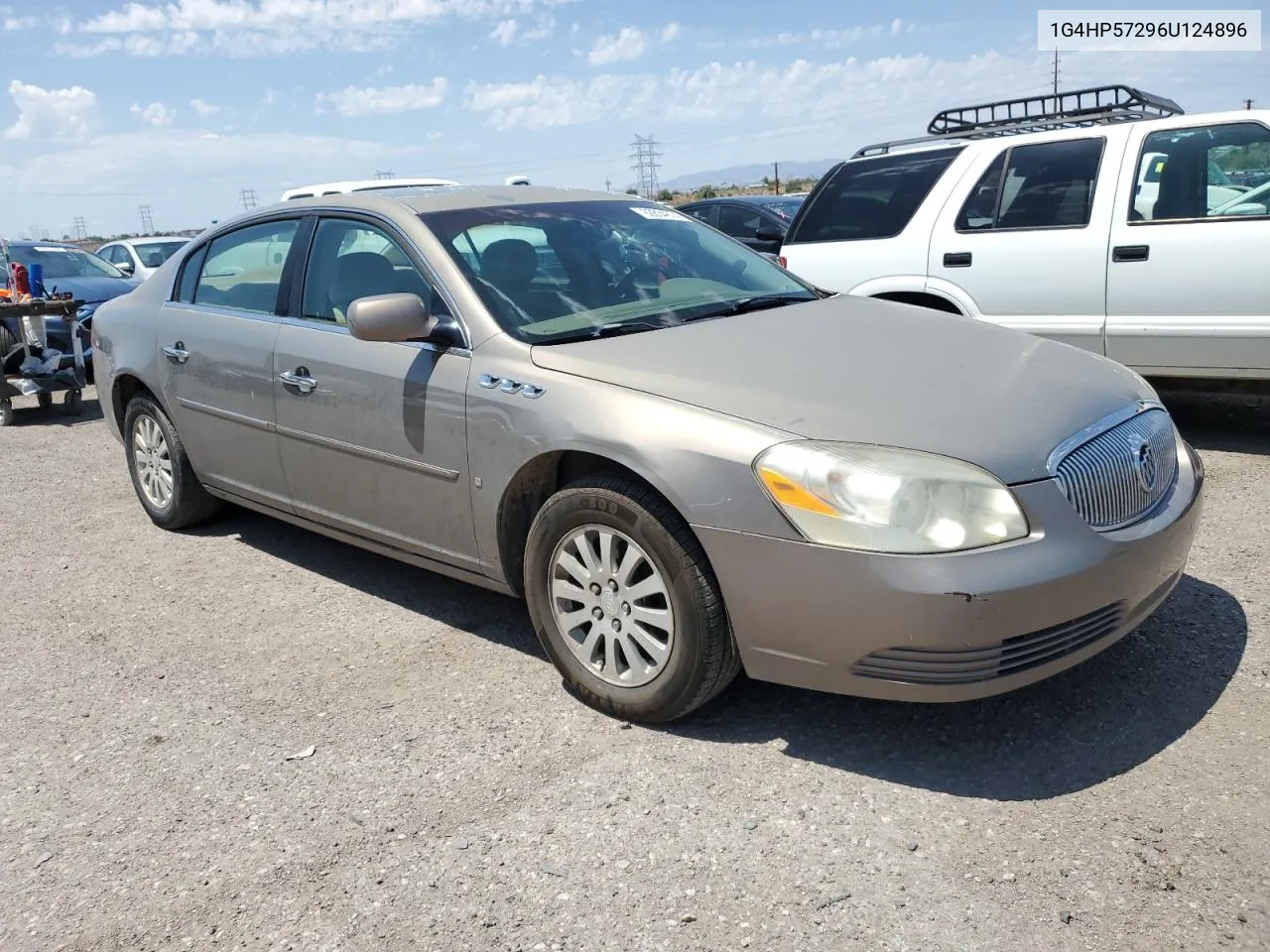 2006 Buick Lucerne Cx VIN: 1G4HP57296U124896 Lot: 62834674