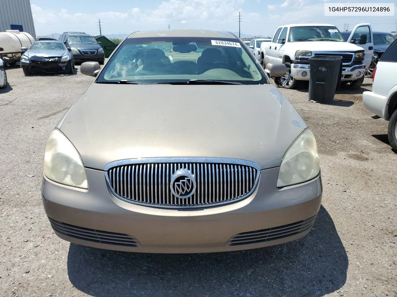 2006 Buick Lucerne Cx VIN: 1G4HP57296U124896 Lot: 62834674