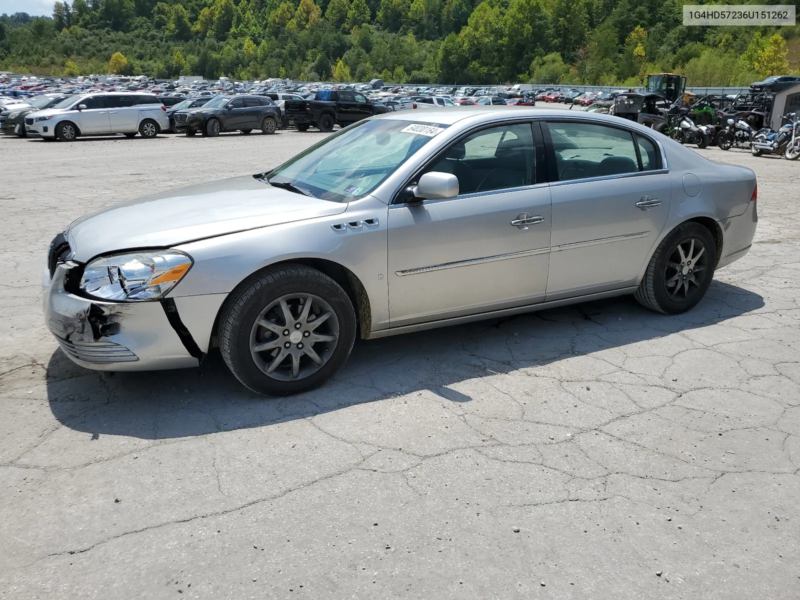 2006 Buick Lucerne Cxl VIN: 1G4HD57236U151262 Lot: 64030164