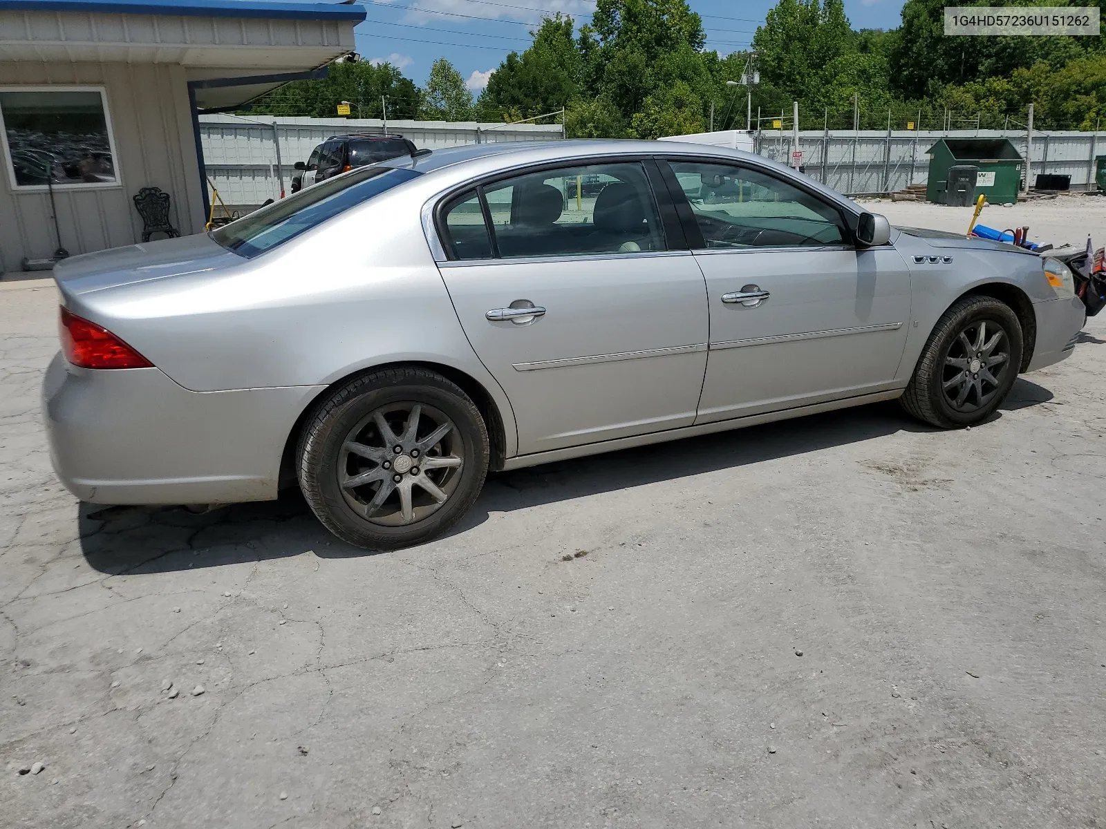 2006 Buick Lucerne Cxl VIN: 1G4HD57236U151262 Lot: 64030164