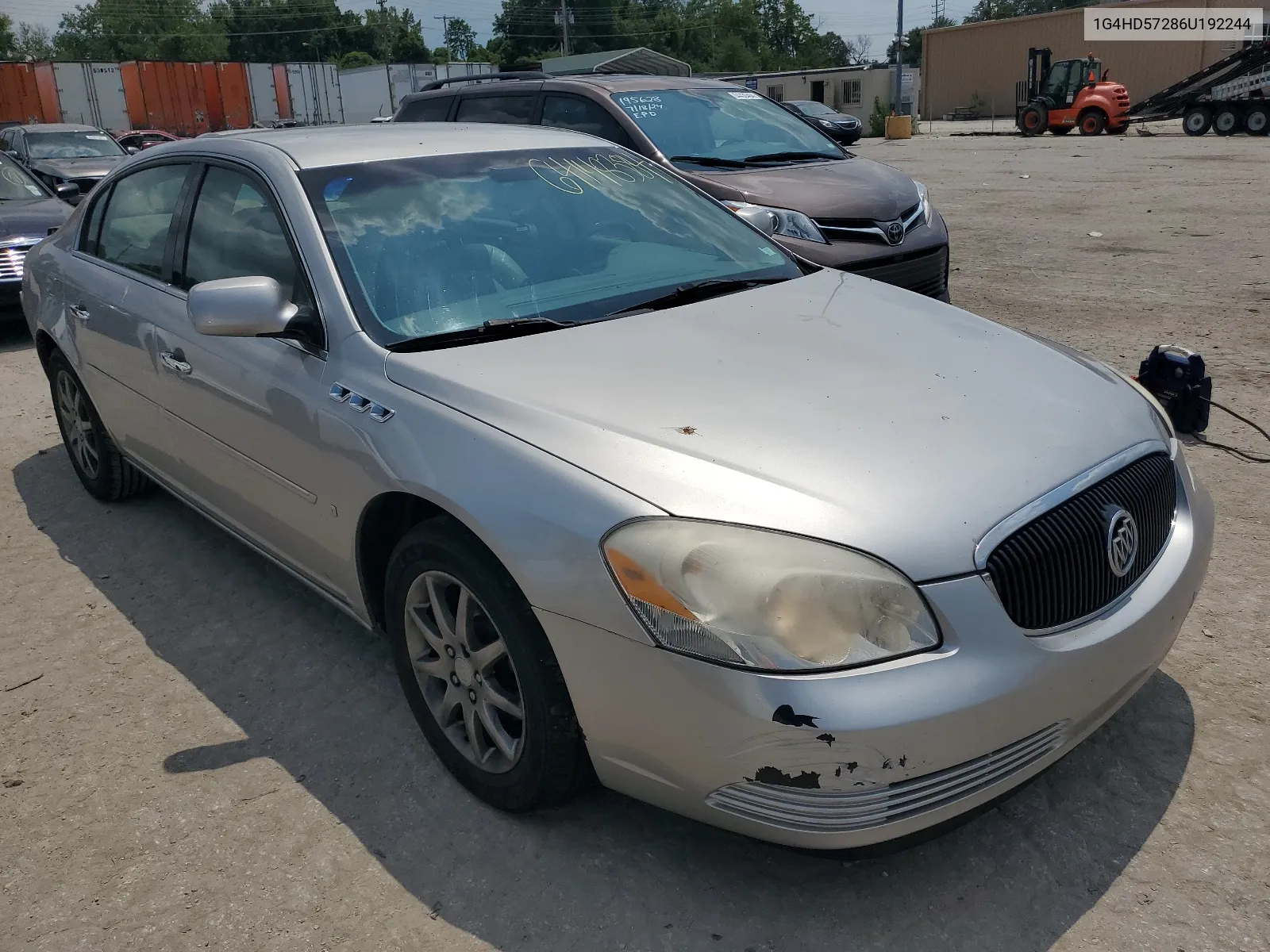 2006 Buick Lucerne Cxl VIN: 1G4HD57286U192244 Lot: 64148384