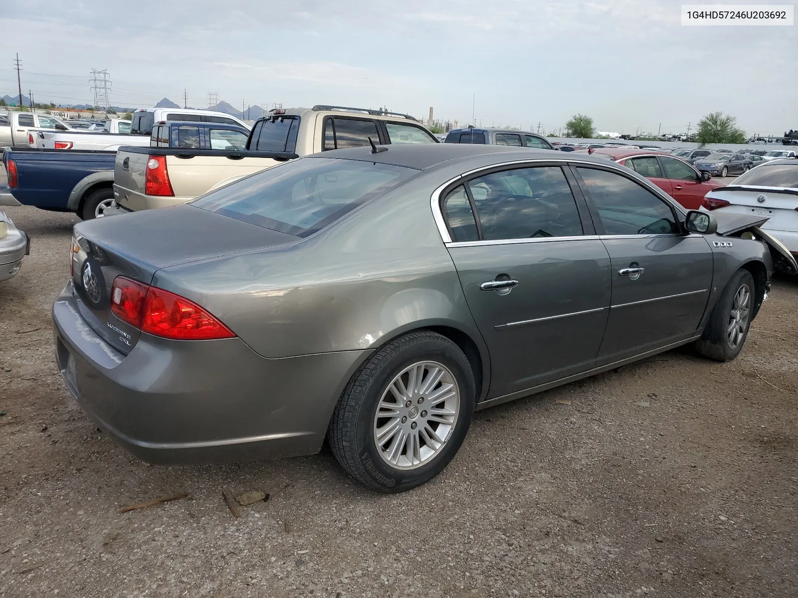 2006 Buick Lucerne Cxl VIN: 1G4HD57246U203692 Lot: 65062324