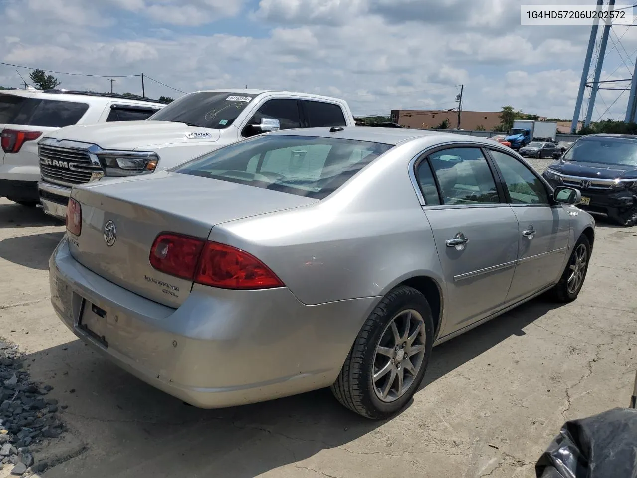 1G4HD57206U202572 2006 Buick Lucerne Cxl