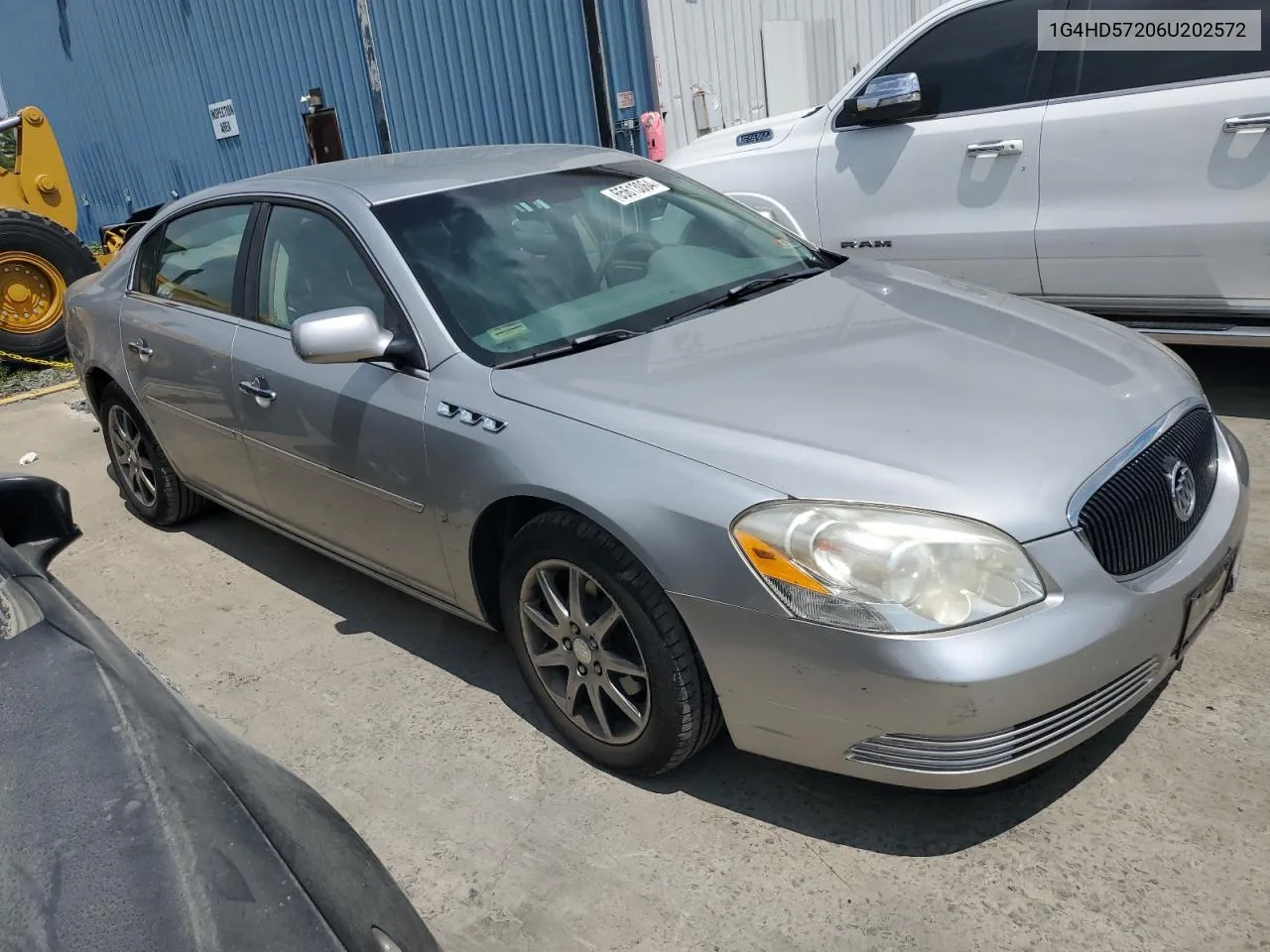 2006 Buick Lucerne Cxl VIN: 1G4HD57206U202572 Lot: 65613064