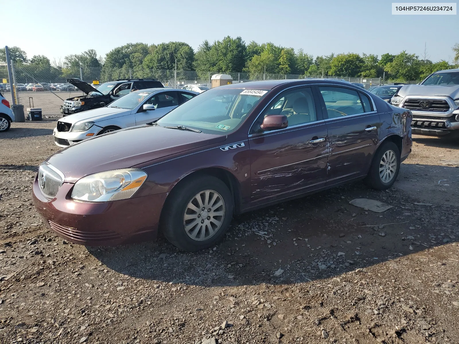 2006 Buick Lucerne Cx VIN: 1G4HP57246U234724 Lot: 65845494