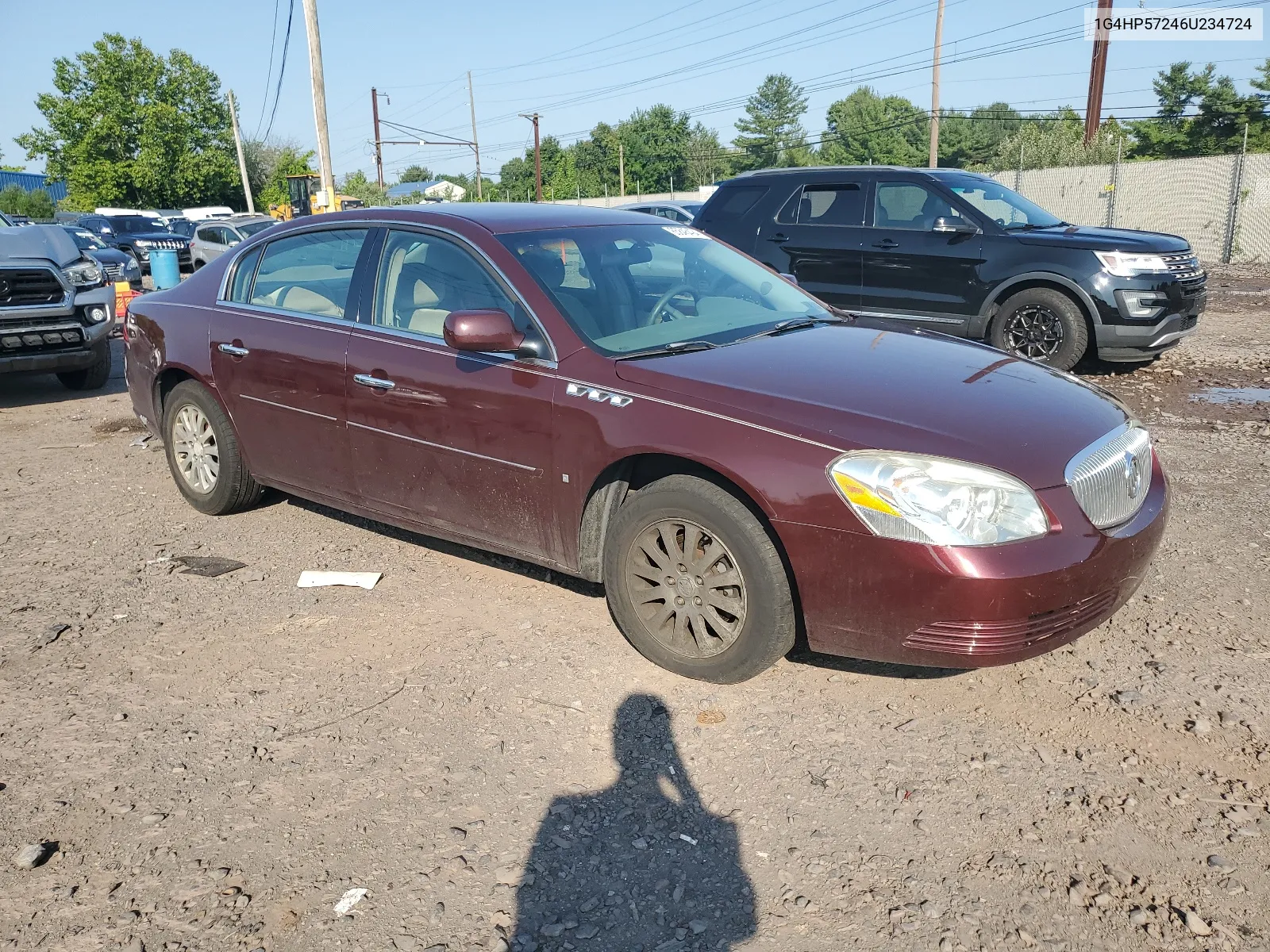 1G4HP57246U234724 2006 Buick Lucerne Cx