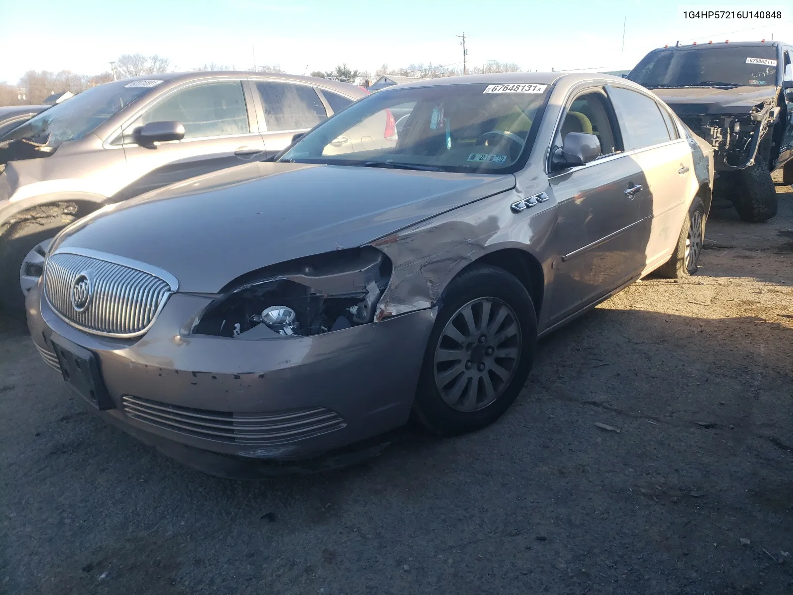 2006 Buick Lucerne Cx VIN: 1G4HP57216U140848 Lot: 67648131