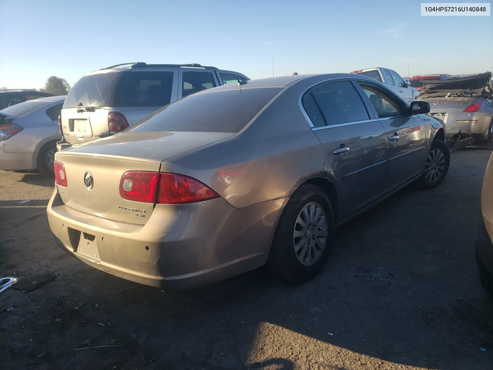 2006 Buick Lucerne Cx VIN: 1G4HP57216U140848 Lot: 67648131