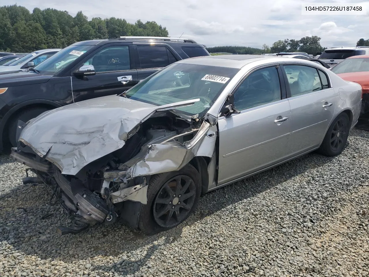 1G4HD57226U187458 2006 Buick Lucerne Cxl