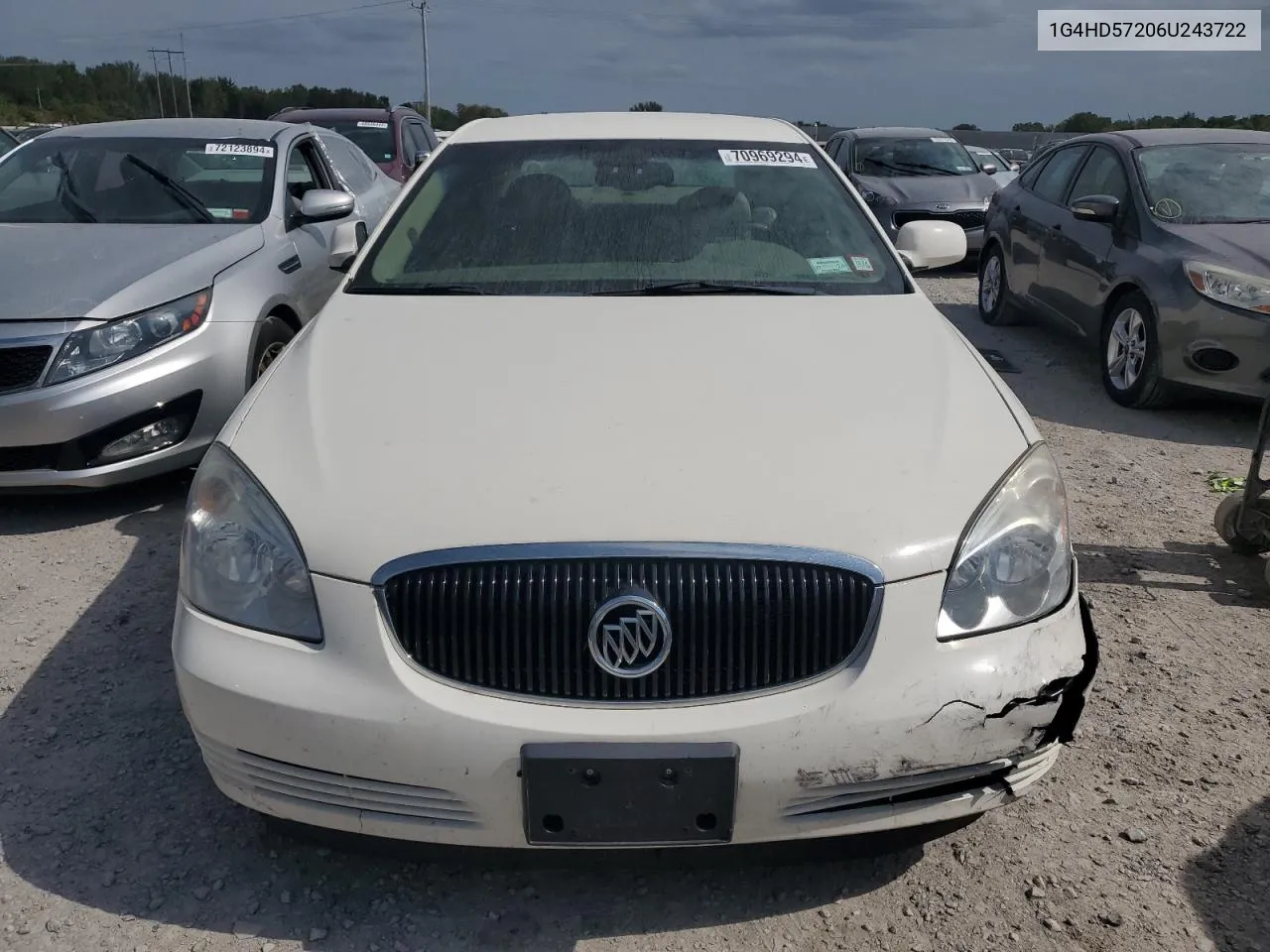 2006 Buick Lucerne Cxl VIN: 1G4HD57206U243722 Lot: 70969294