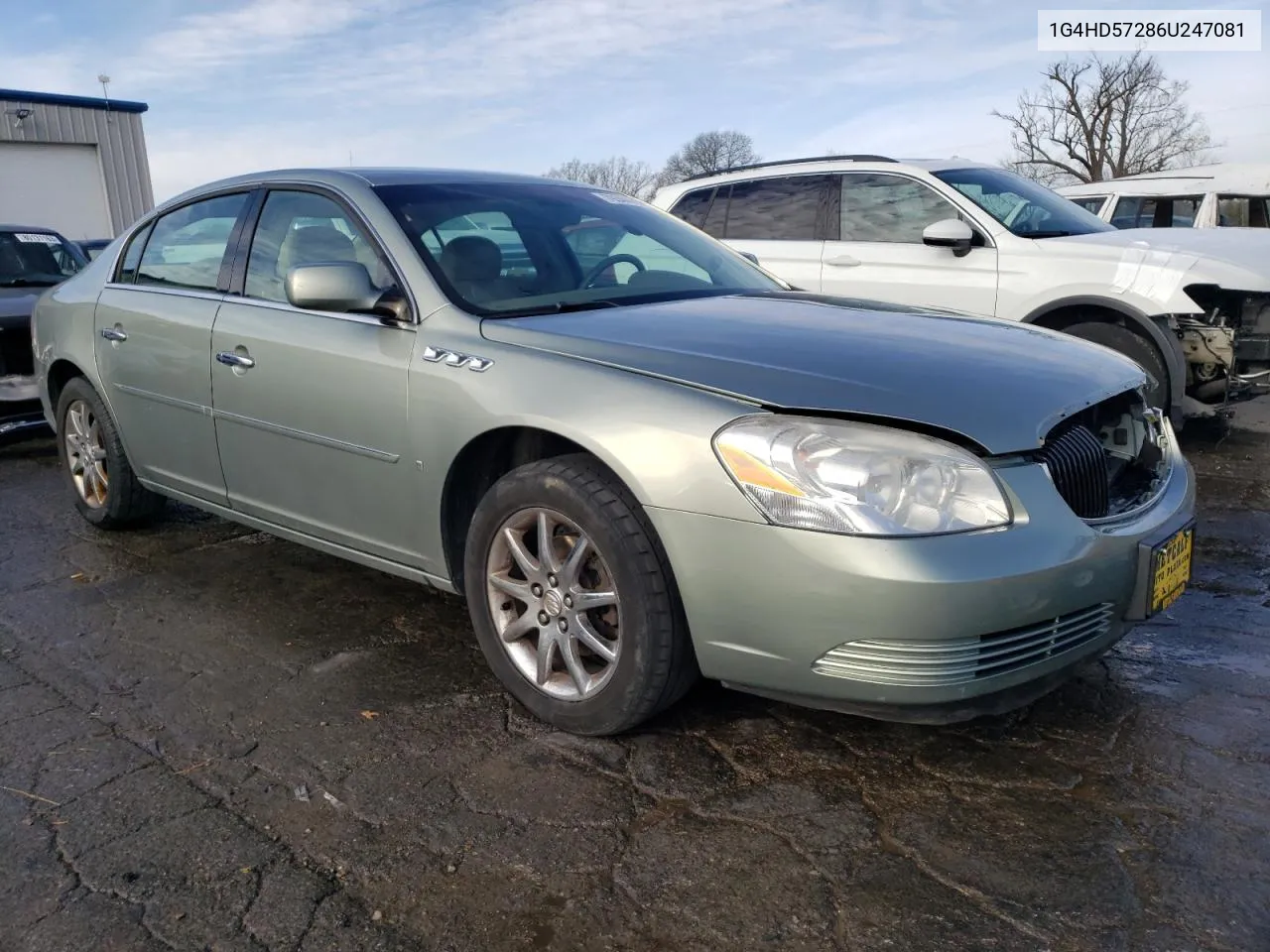 1G4HD57286U247081 2006 Buick Lucerne Cxl