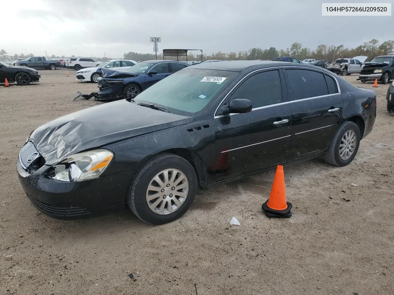 2006 Buick Lucerne Cx VIN: 1G4HP57266U209520 Lot: 79821693