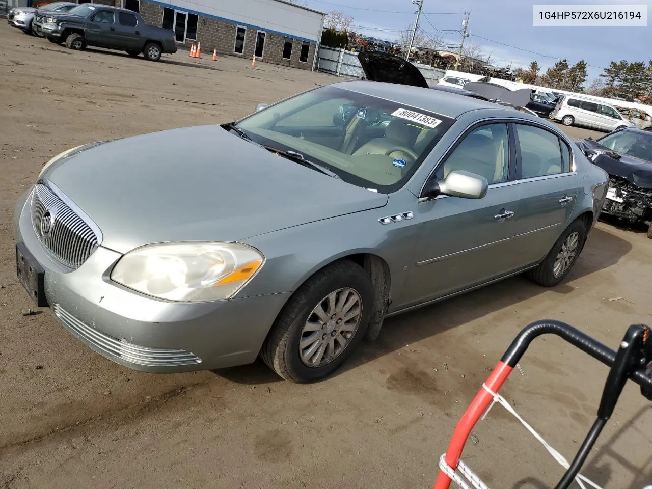 2006 Buick Lucerne Cx VIN: 1G4HP572X6U216194 Lot: 80041383