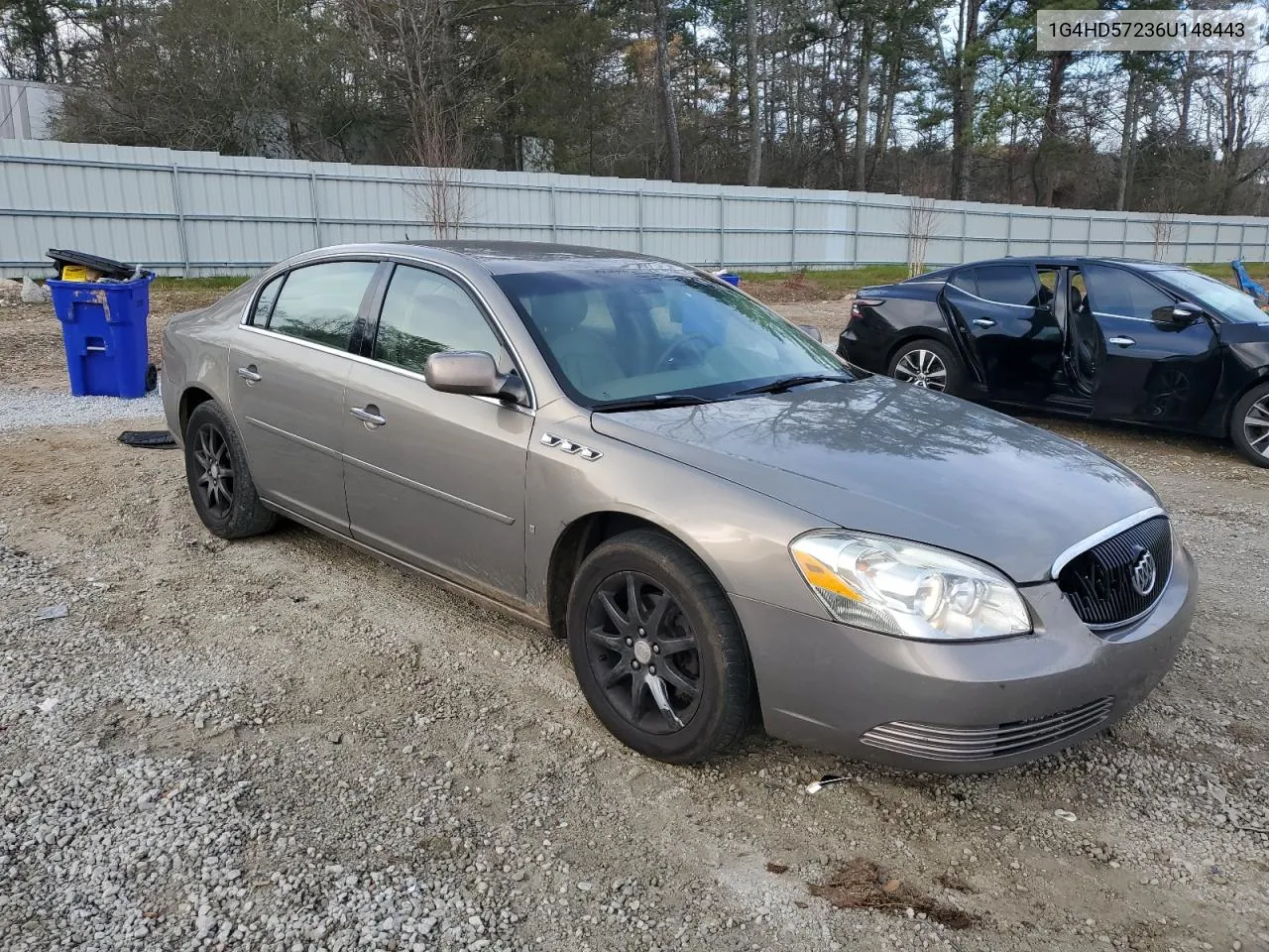 2006 Buick Lucerne Cxl VIN: 1G4HD57236U148443 Lot: 81223863