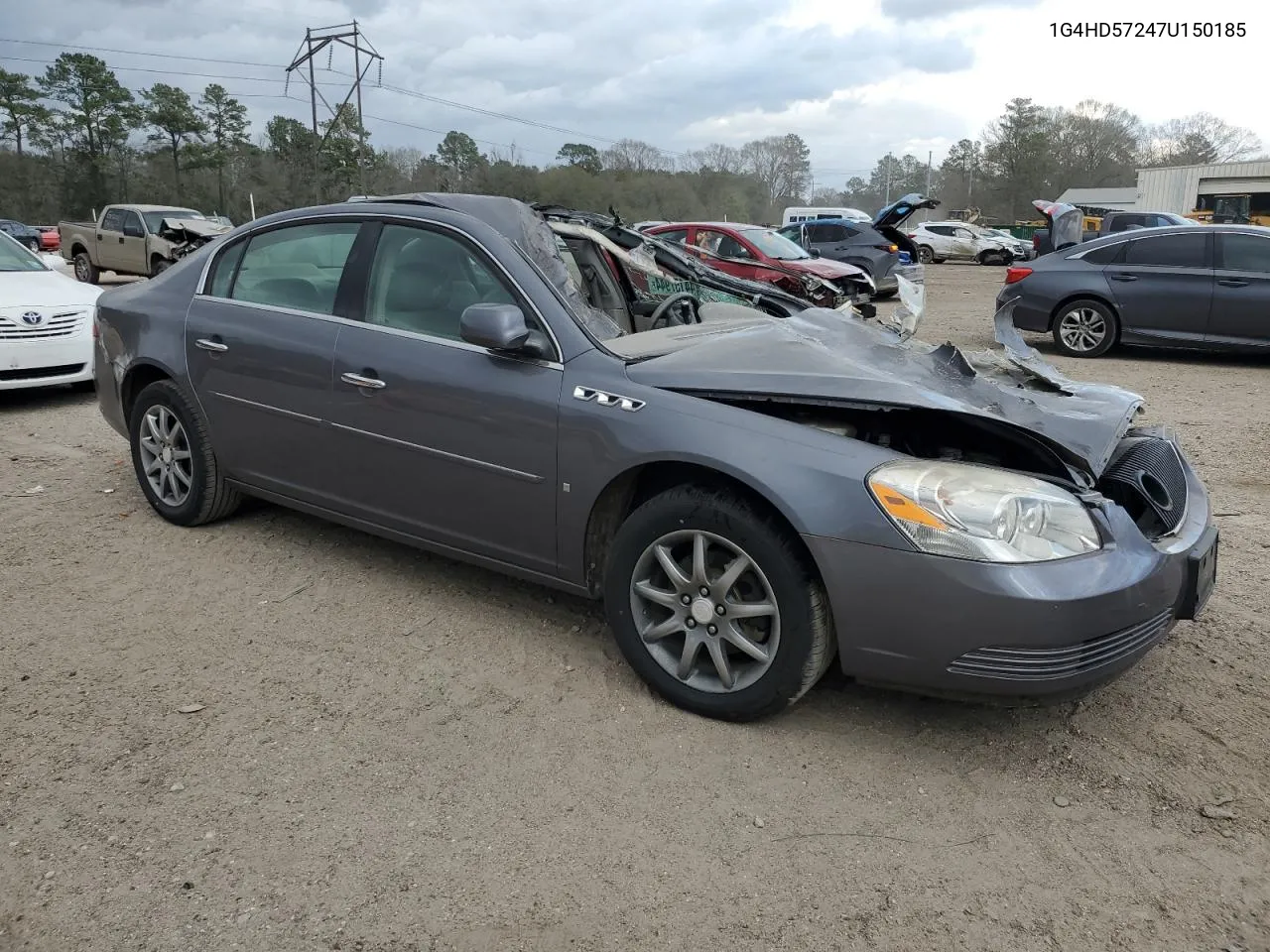 2007 Buick Lucerne Cxl VIN: 1G4HD57247U150185 Lot: 44157944