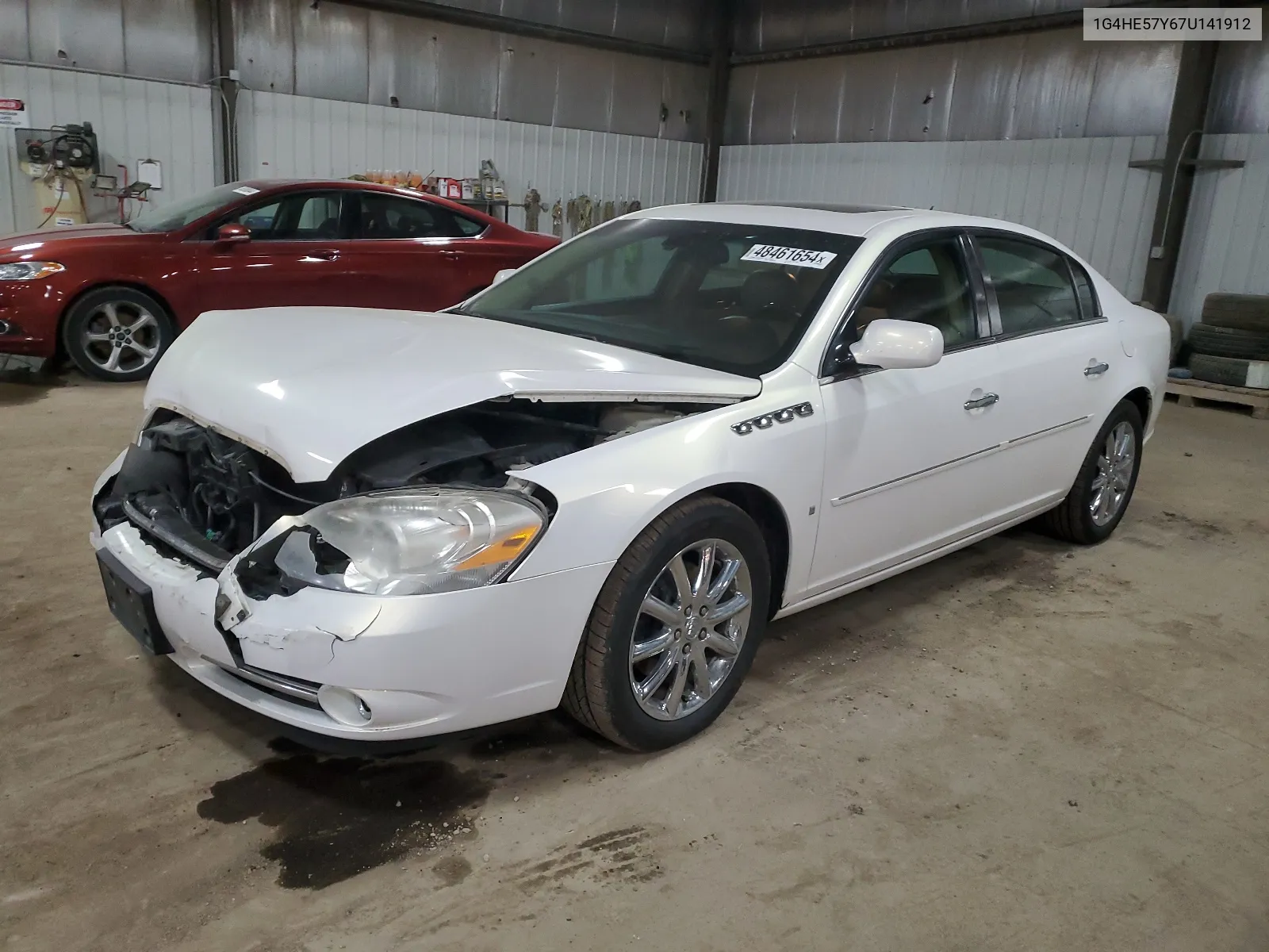 2007 Buick Lucerne Cxs VIN: 1G4HE57Y67U141912 Lot: 48461654