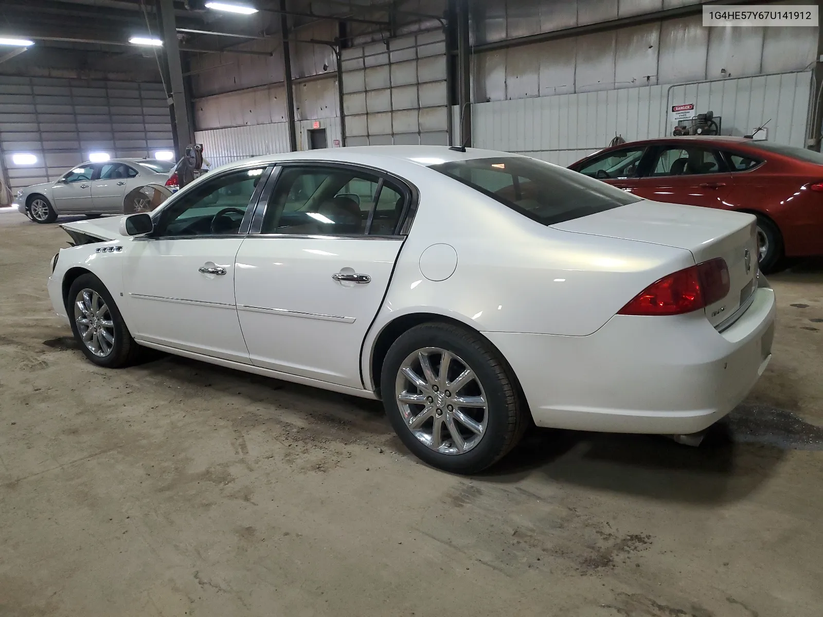 1G4HE57Y67U141912 2007 Buick Lucerne Cxs