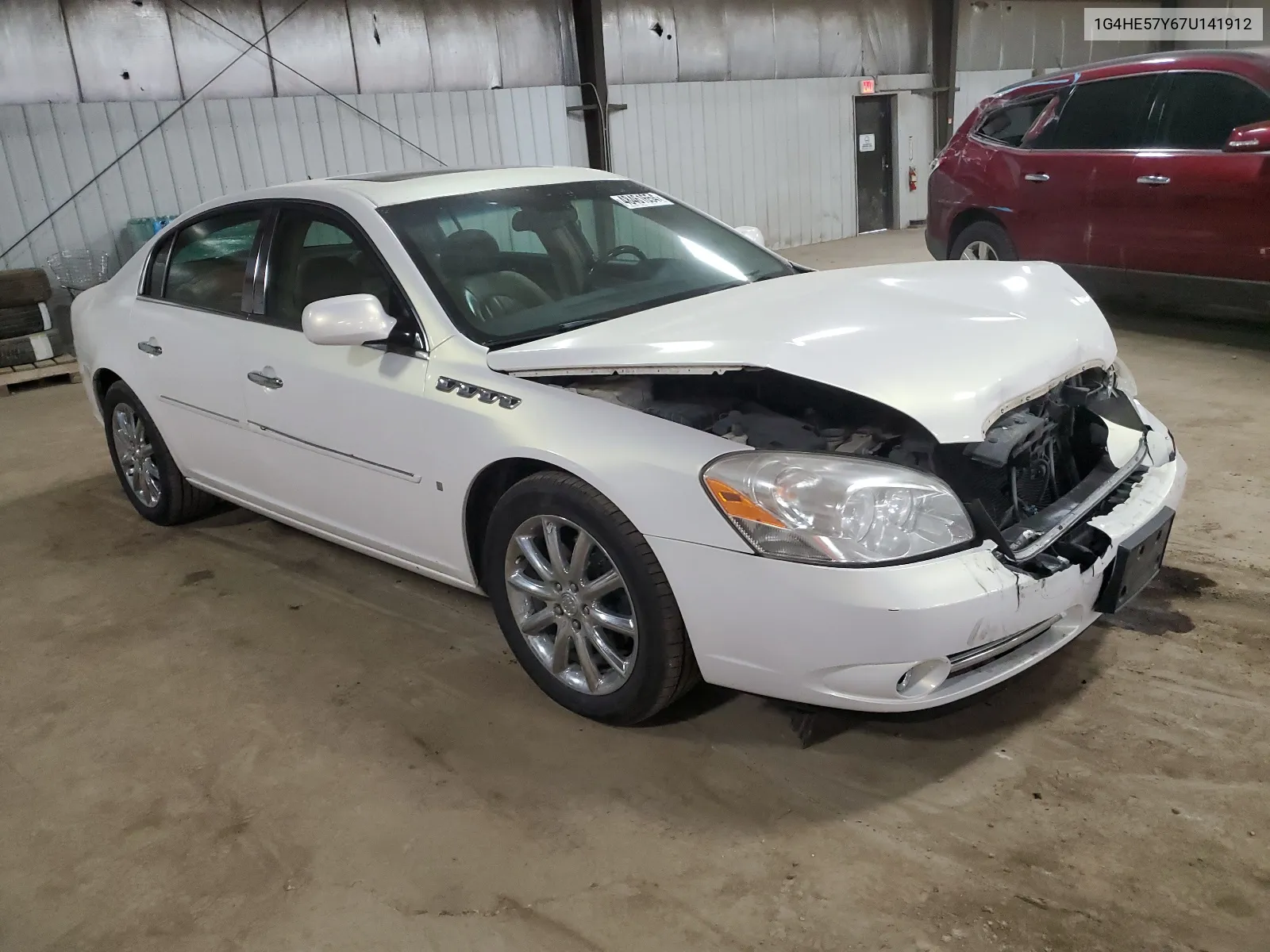 1G4HE57Y67U141912 2007 Buick Lucerne Cxs