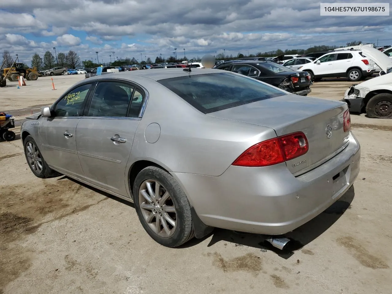 2007 Buick Lucerne Cxs VIN: 1G4HE57Y67U198675 Lot: 49419144