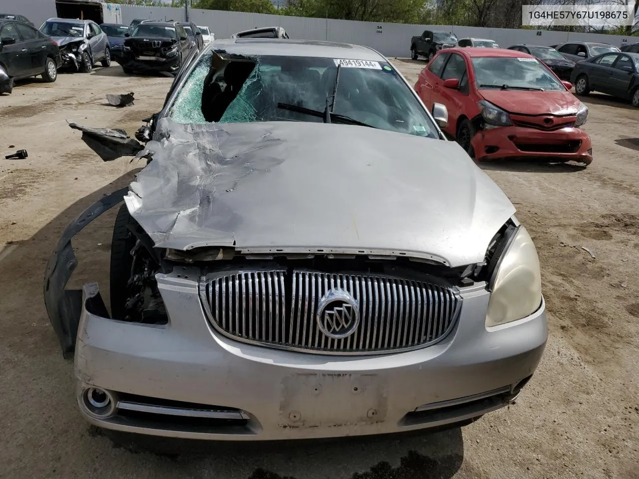 2007 Buick Lucerne Cxs VIN: 1G4HE57Y67U198675 Lot: 49419144