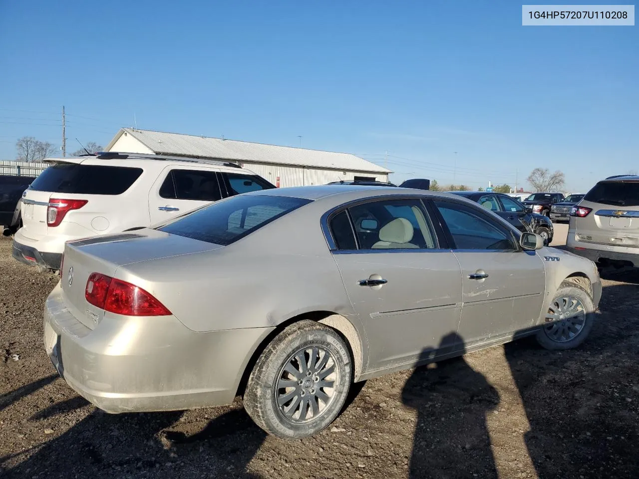 2007 Buick Lucerne Cx VIN: 1G4HP57207U110208 Lot: 49705814