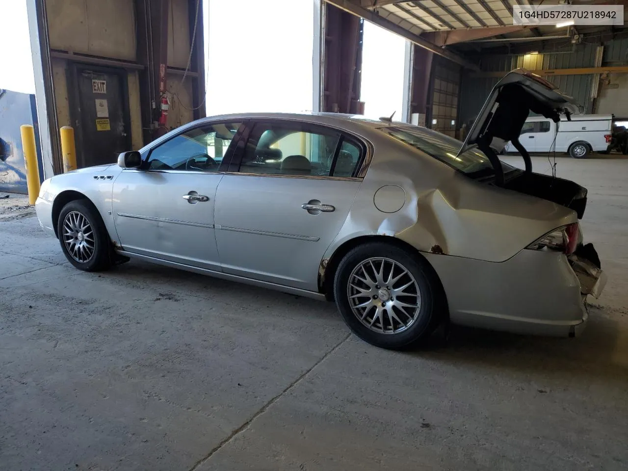 2007 Buick Lucerne Cxl VIN: 1G4HD57287U218942 Lot: 50813694