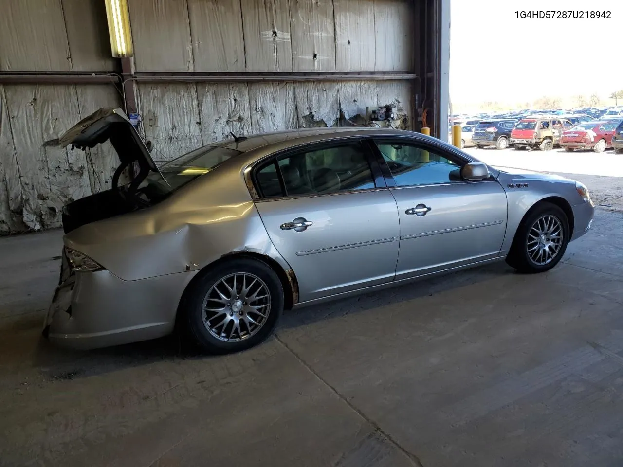 2007 Buick Lucerne Cxl VIN: 1G4HD57287U218942 Lot: 50813694