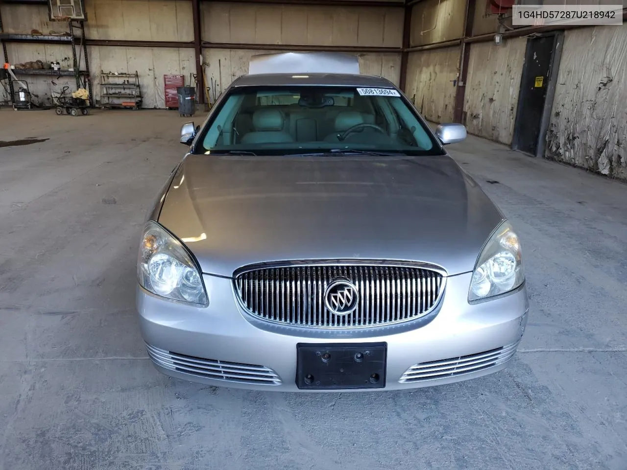 2007 Buick Lucerne Cxl VIN: 1G4HD57287U218942 Lot: 50813694