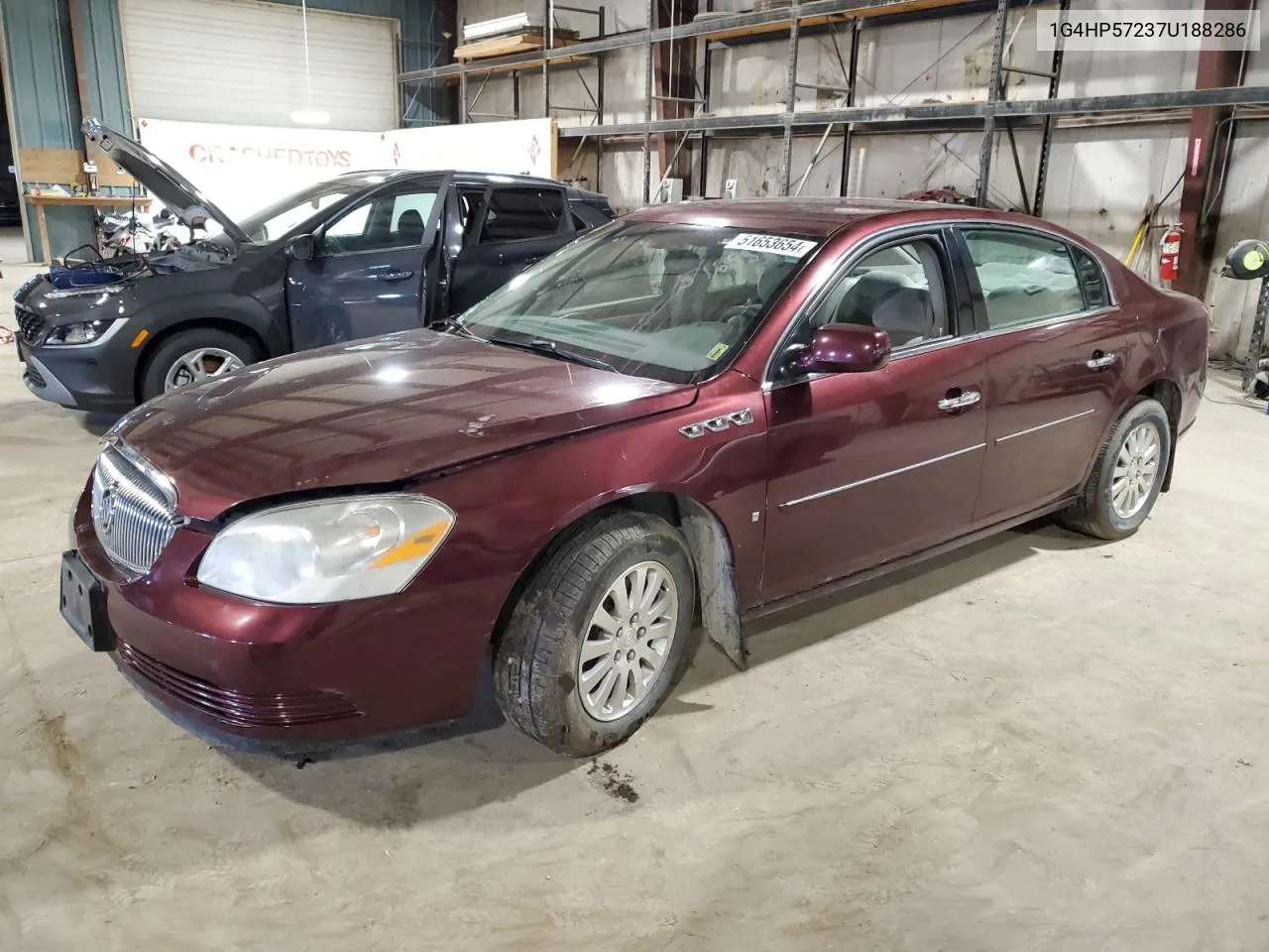 2007 Buick Lucerne Cx VIN: 1G4HP57237U188286 Lot: 51653654