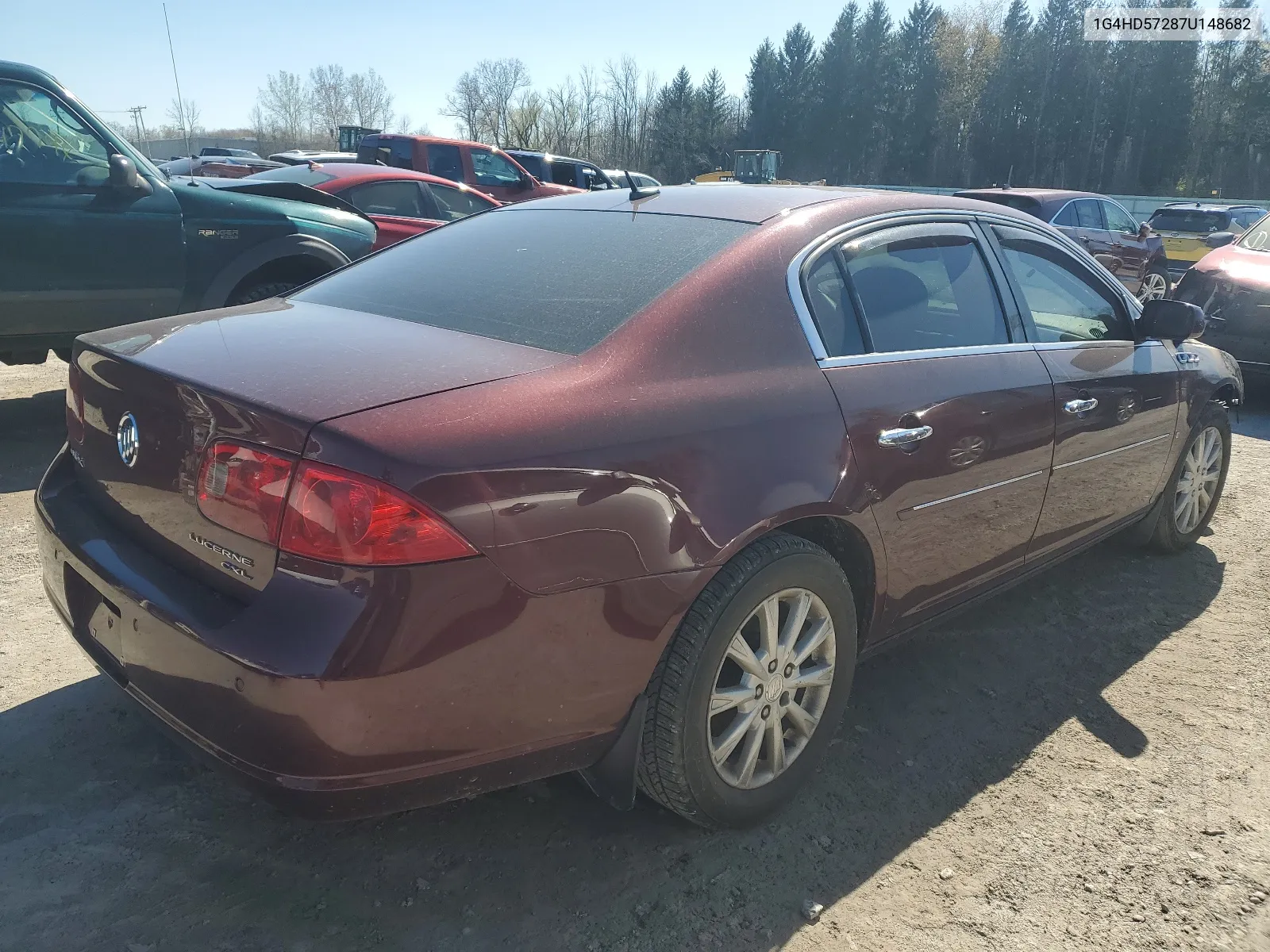 1G4HD57287U148682 2007 Buick Lucerne Cxl