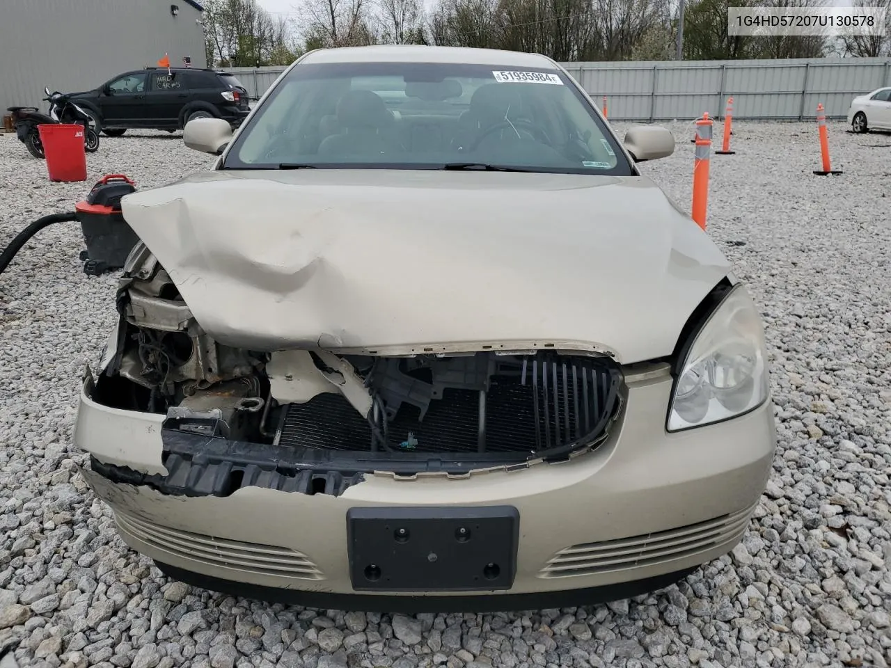 2007 Buick Lucerne Cxl VIN: 1G4HD57207U130578 Lot: 51935984