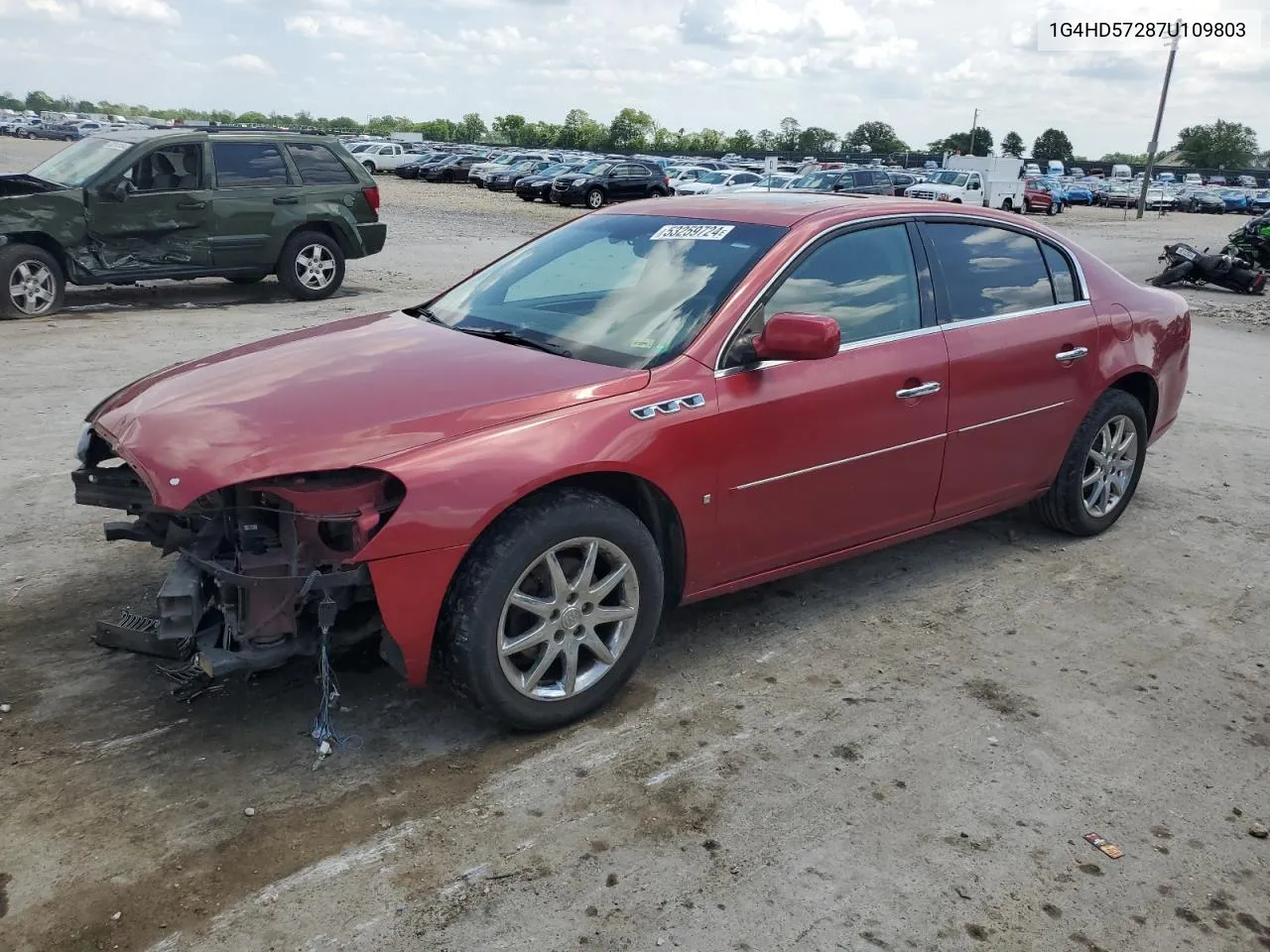 1G4HD57287U109803 2007 Buick Lucerne Cxl