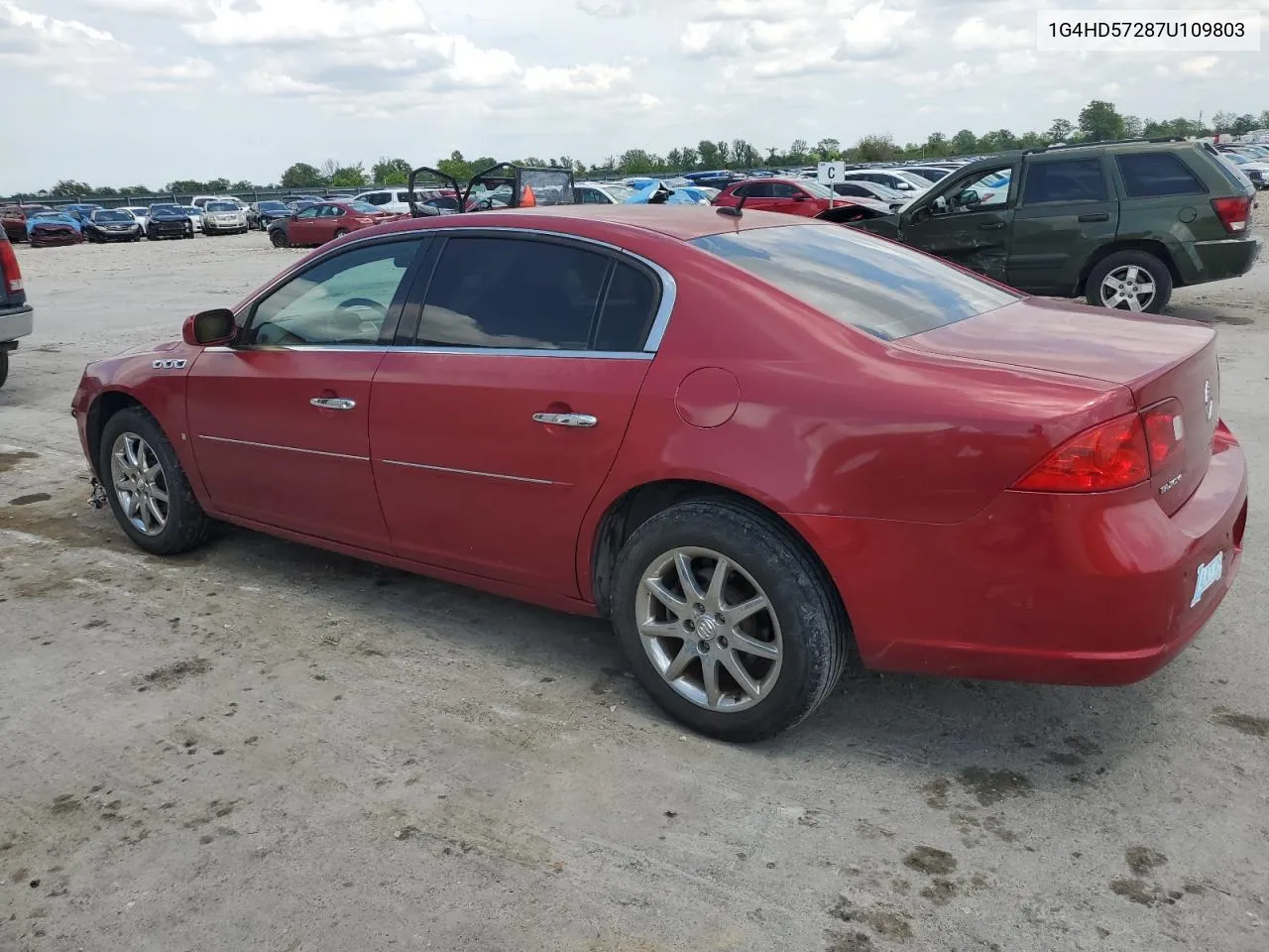 2007 Buick Lucerne Cxl VIN: 1G4HD57287U109803 Lot: 53259724