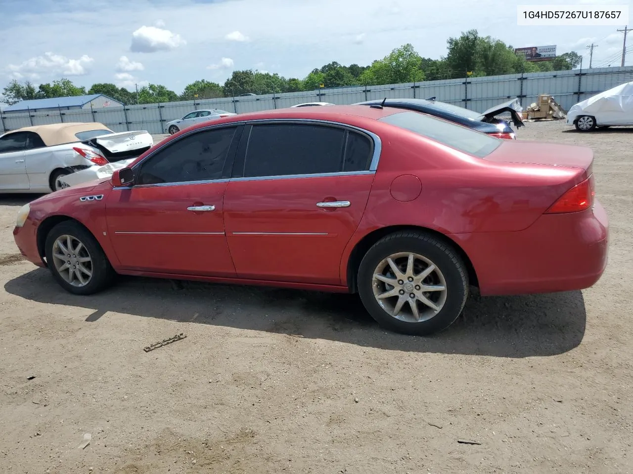 1G4HD57267U187657 2007 Buick Lucerne Cxl