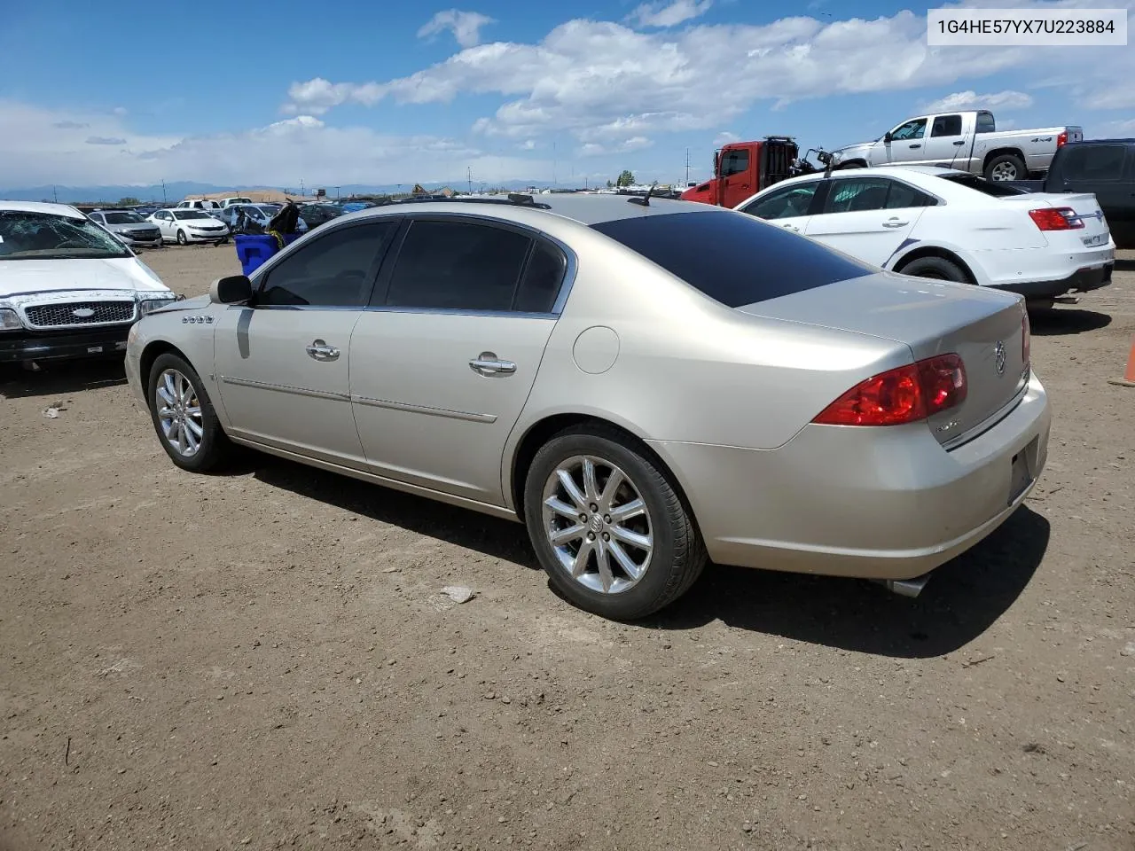 2007 Buick Lucerne Cxs VIN: 1G4HE57YX7U223884 Lot: 54136484