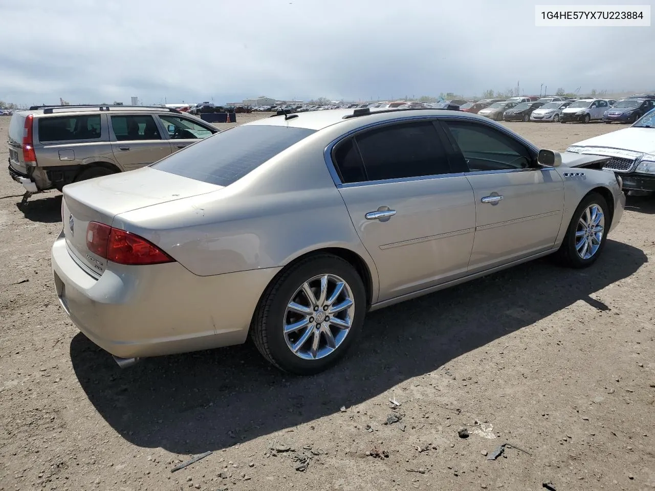 1G4HE57YX7U223884 2007 Buick Lucerne Cxs