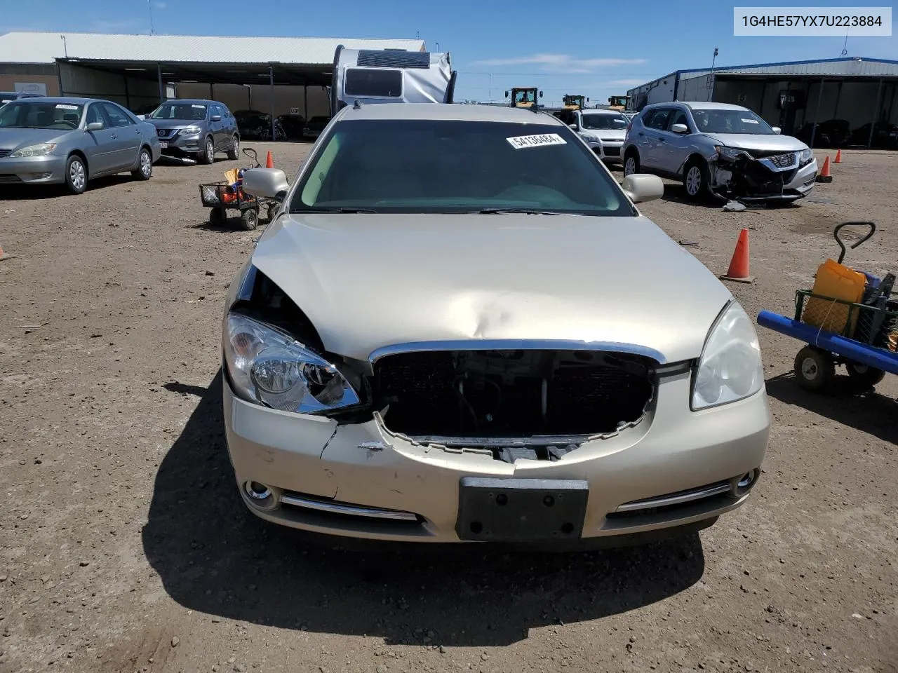 1G4HE57YX7U223884 2007 Buick Lucerne Cxs