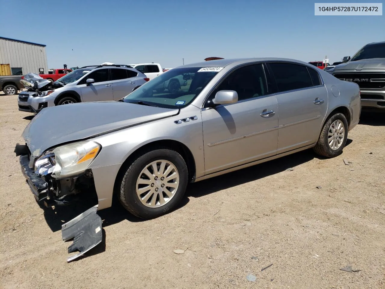 2007 Buick Lucerne Cx VIN: 1G4HP57287U172472 Lot: 54934624