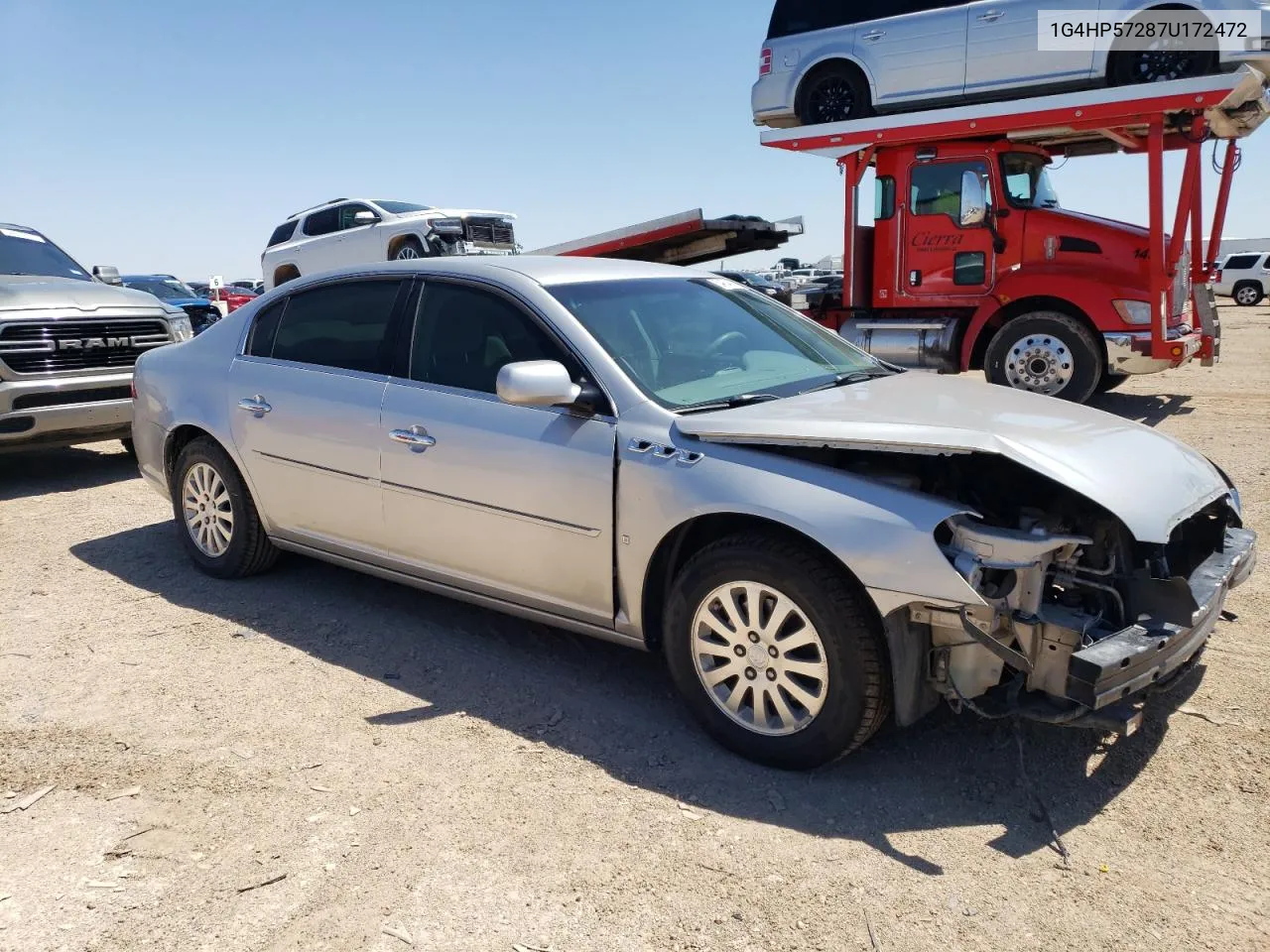 2007 Buick Lucerne Cx VIN: 1G4HP57287U172472 Lot: 54934624