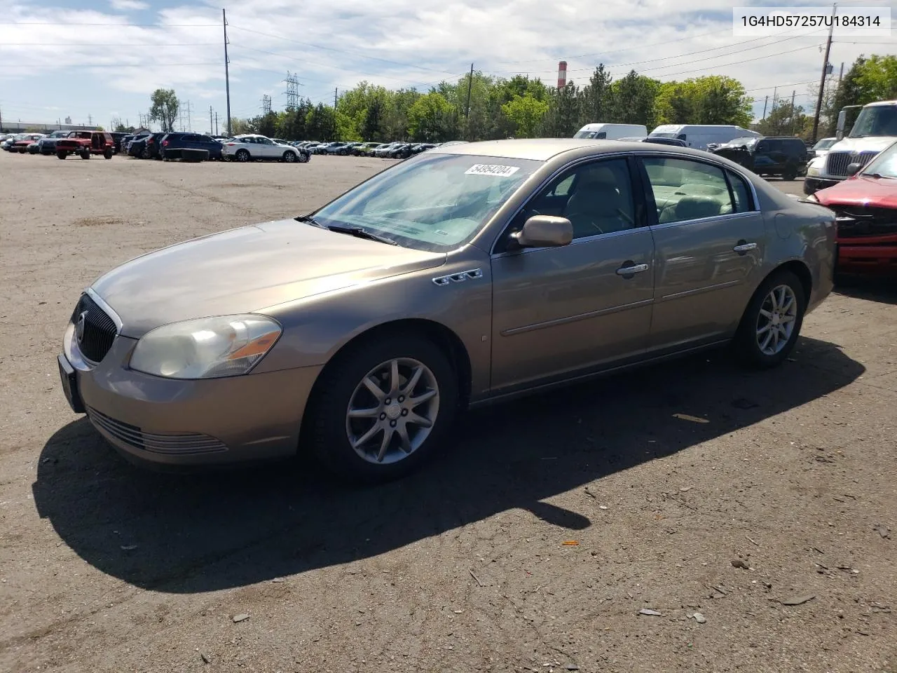 1G4HD57257U184314 2007 Buick Lucerne Cxl