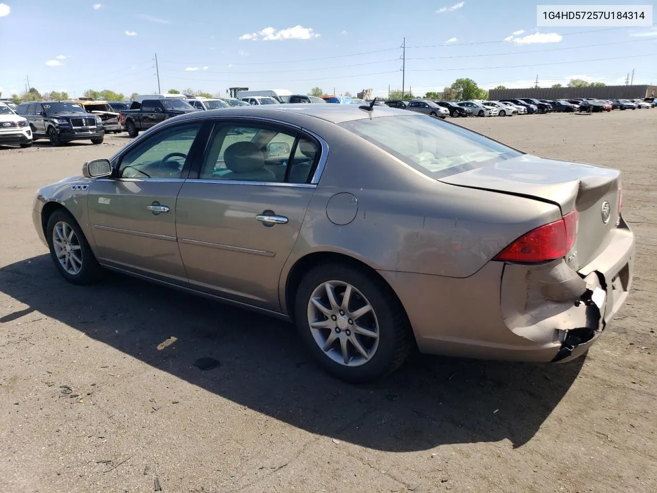 2007 Buick Lucerne Cxl VIN: 1G4HD57257U184314 Lot: 54954204