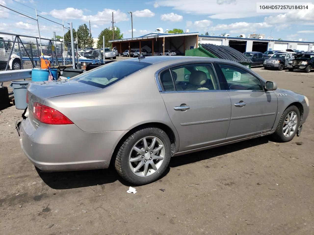 2007 Buick Lucerne Cxl VIN: 1G4HD57257U184314 Lot: 54954204