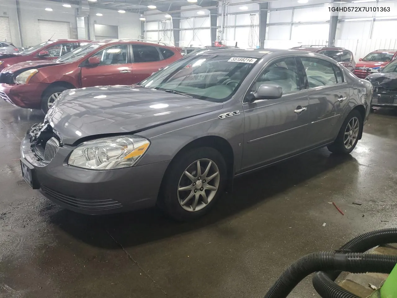 2007 Buick Lucerne Cxl VIN: 1G4HD572X7U101363 Lot: 55188214