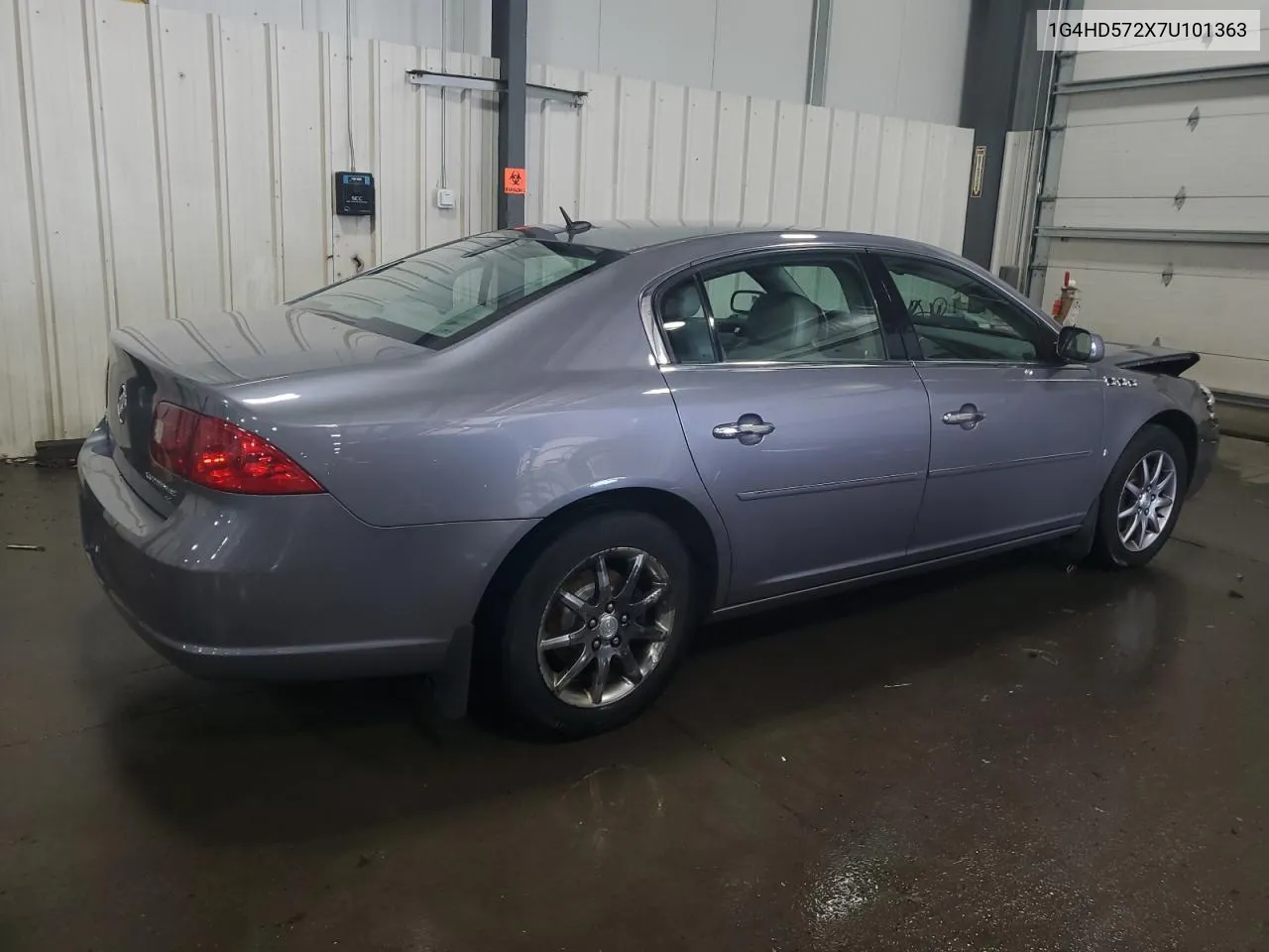 2007 Buick Lucerne Cxl VIN: 1G4HD572X7U101363 Lot: 55188214