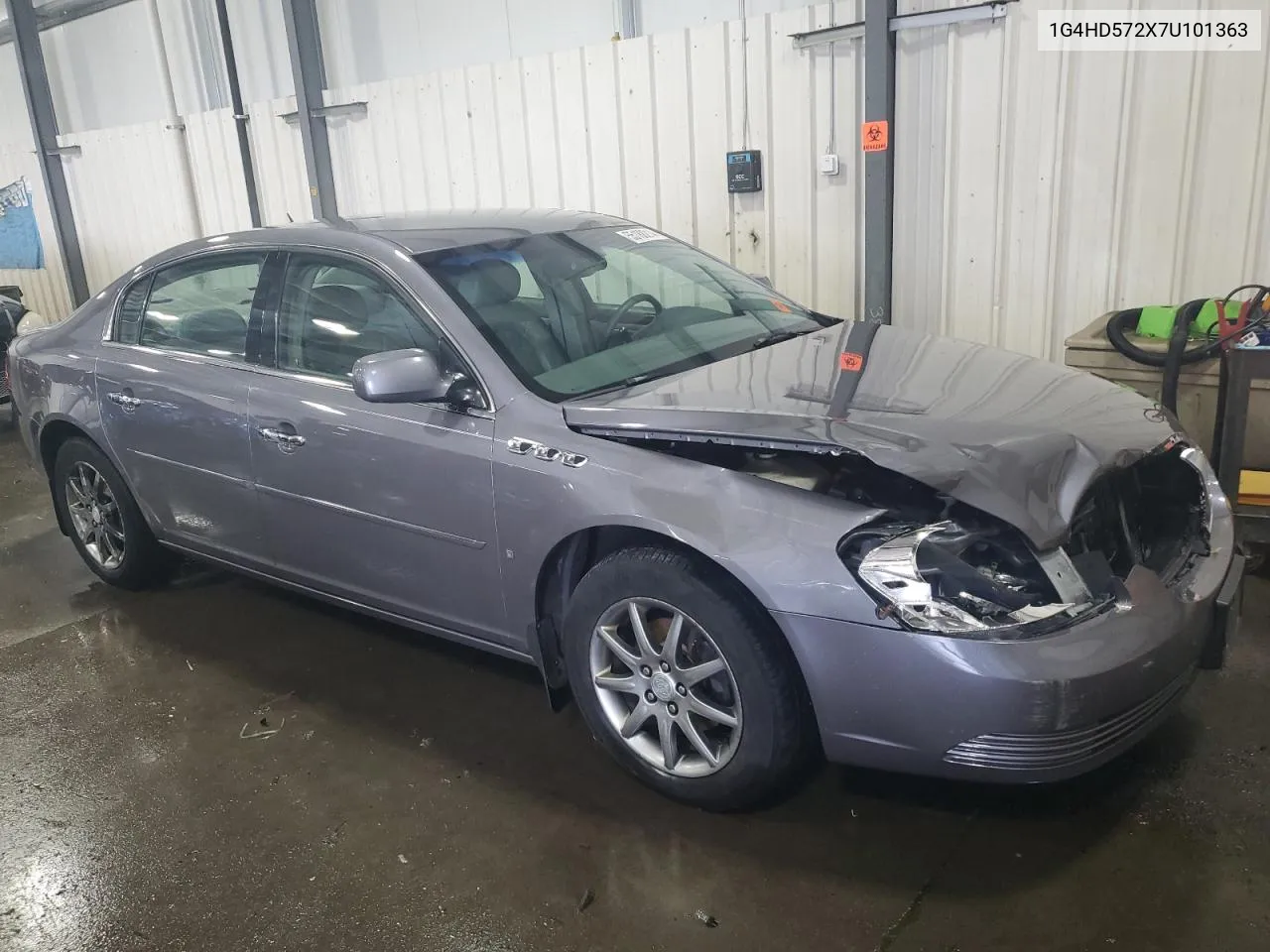 2007 Buick Lucerne Cxl VIN: 1G4HD572X7U101363 Lot: 55188214