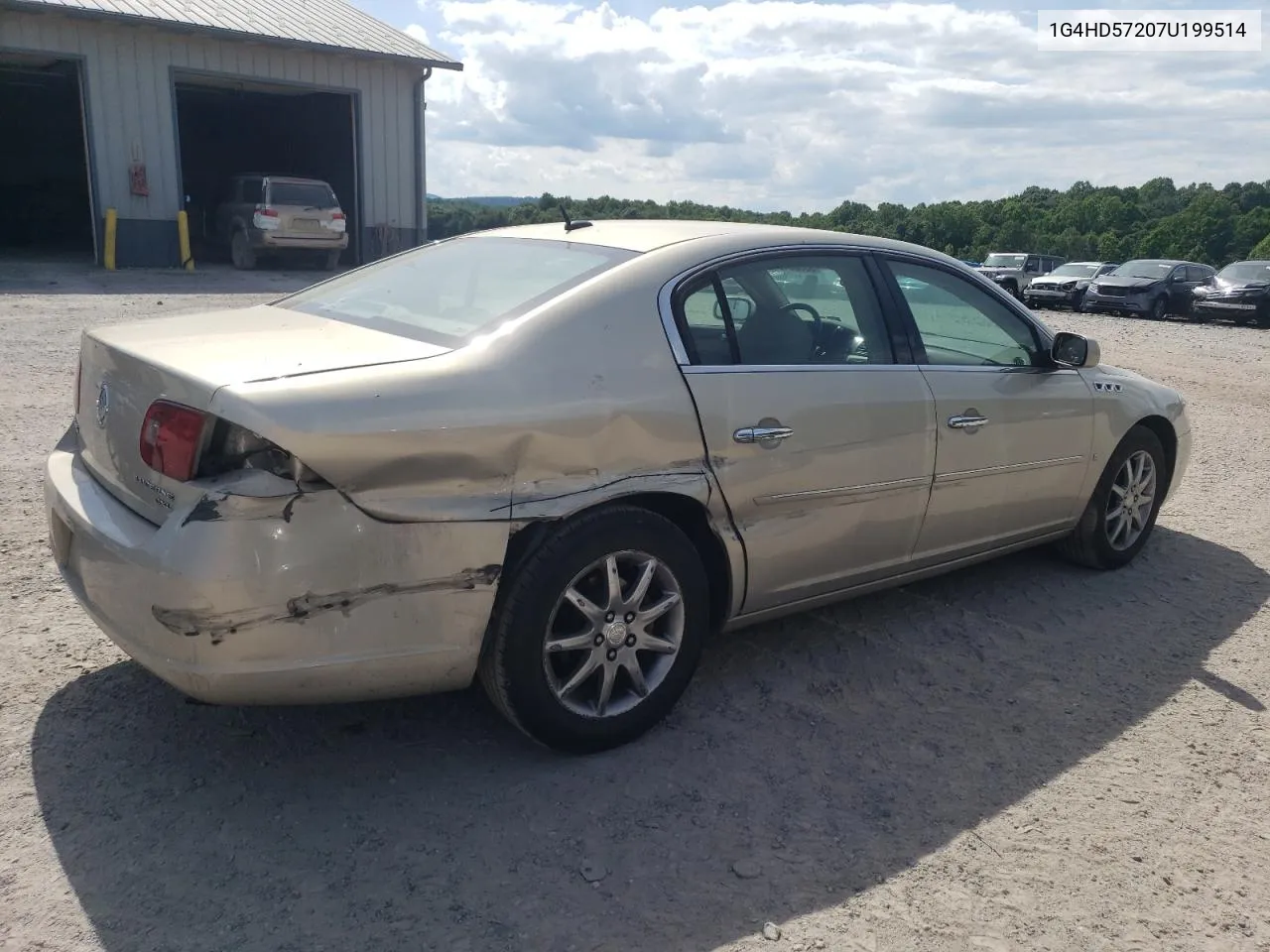 2007 Buick Lucerne Cxl VIN: 1G4HD57207U199514 Lot: 55330434