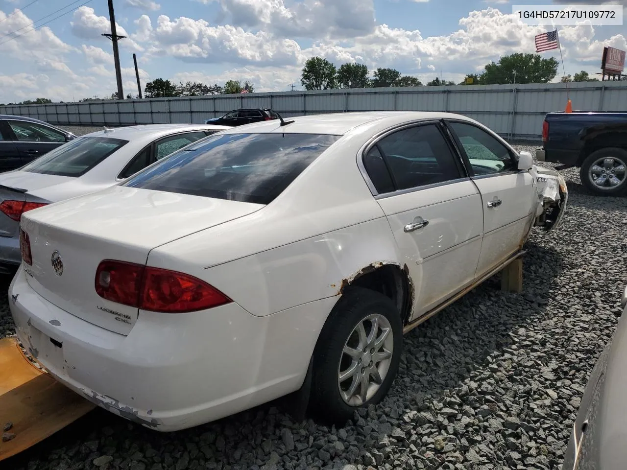 2007 Buick Lucerne Cxl VIN: 1G4HD57217U109772 Lot: 55333044